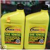 Image 1 : 2- 1 QT JUG OF RACE PRO 10W-30 PREMIUM MOTOR OIL.