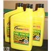 Image 1 : 3- 1QT JUGS OF RACE PRO 10W-30 PREMIUM MOTOR OIL.