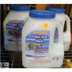 3- 11LB JUGS OF POLAR ICE MELT