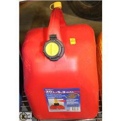 RED 20LTR SELF VENTING FUEL CAN