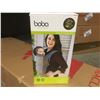Image 1 : BOBA 7-45LBS BABY CARRIER, WAIST RANGE 25"-58", REMOVABLE HOOD, BREASTFEEDING BUCKLE, SMARTPHONE