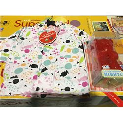 MAGNIFICENT BABY 12 MNTH GIRLS LINED RAIN COAT WITH MAGNETIC BUTTONS & JELLY BELLY NIGHT LIGHT -  J