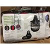 Image 2 : BABY PARKA FOR THE INFANT CAR SEAT 1YR +, DUO ZIPPERS, ELASTIC SIDES REFLECTIVE TAPE, BUCKLE ME