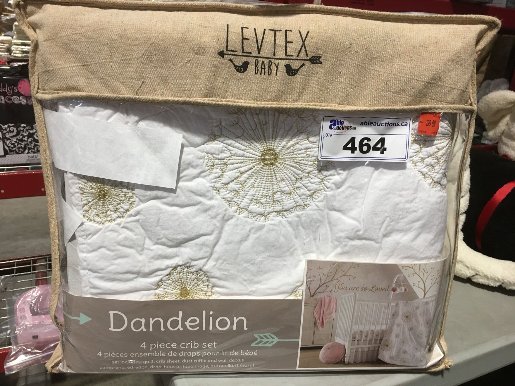 Levtex Baby 4 Pce Crib Set Dandelion Levtex Baby 4 Pce Crib Set Dandelion