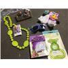 Image 1 : GROUP LOT OF MISC ITEMS (TEETHING BEADS/FIRST TOOTH KEEPSAKE BOXES/MUNCHIE MITT/SUNGLASSES ECT)