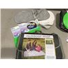 Image 1 : GROUP LOT (JJ COLE OUTDOOR MAT 5'X5'/CLOTH BIBS & REVERSIBLE GUMMY MAT X 2) - B