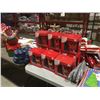 Image 12 : STORE LOT OF CHRISTMAS ITEMS (XMAS PAPER/LED MERRY & BRIGHT OUTDOOR MATS/STACKS OF XMAS