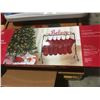 Image 4 : STORE LOT OF CHRISTMAS ITEMS (XMAS PAPER/LED MERRY & BRIGHT OUTDOOR MATS/STACKS OF XMAS