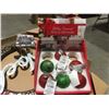 Image 9 : STORE LOT OF CHRISTMAS ITEMS (XMAS PAPER/LED MERRY & BRIGHT OUTDOOR MATS/STACKS OF XMAS