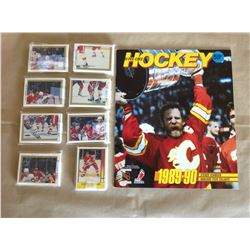 1989 - 90 Sticker Year Book Complete