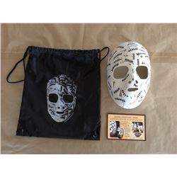 Gerry Cheevers Mask * Certified & Autographed
