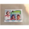 Image 1 : O-Pee-Chee # 3 Score Leaders  Hockey Card