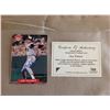 Image 1 : Nabisco Baseball Card Jim Palmer Certified & Autographed Limited Edition