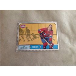 T.C.G. Hockey Card # 162 Ted Harris