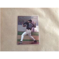 Metal Skybox Baseball Card # 161 Orel Hershiser