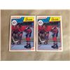 Image 1 : Lot of 2 O-Pee-Chee Hockey Cards # 189 * Guy LaFleur