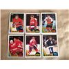 Image 1 : Lot of 6 Topps & O-Pee-Chee 80's Hockey Cards