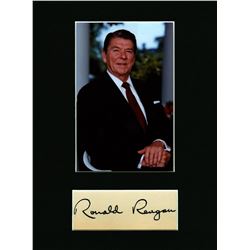 PRESIDENT RONALD REAGAN (1911-2004).