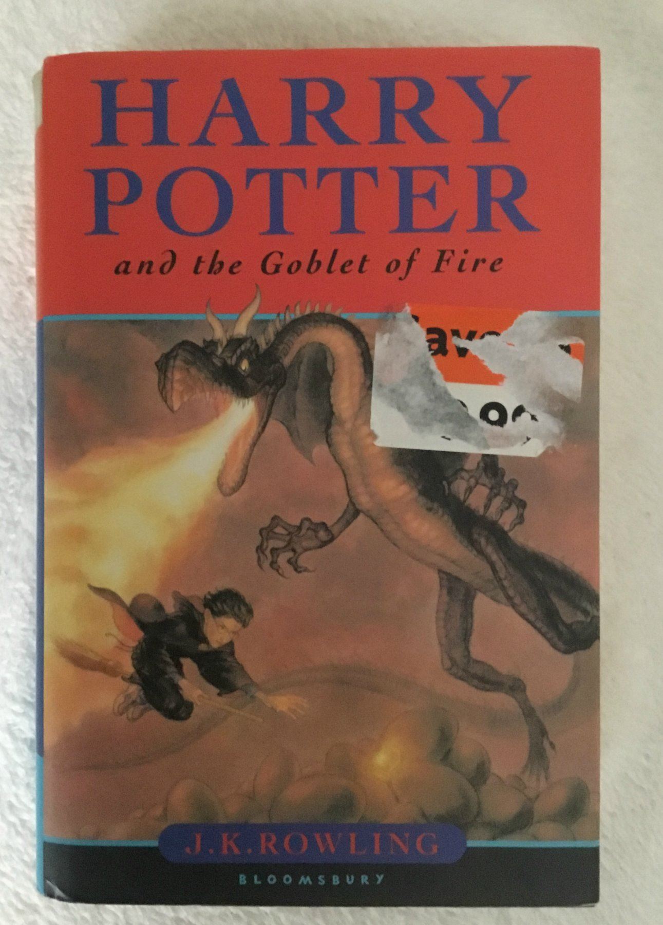 Goblet Of Fire First Edition Goblet Of Fire First Edition