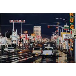 Ernst Haas - Route 66, Albuquerque, New Mexico 1969.