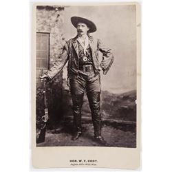 Buffalo Bill Cody Portrait Cabinet Card.