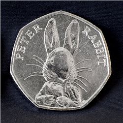 PETER RABBIT BRITISH COIN 2016.