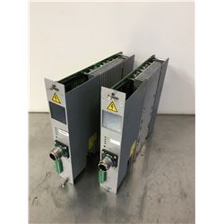 (2) Rexroth 0608750108 Servo Amplifier