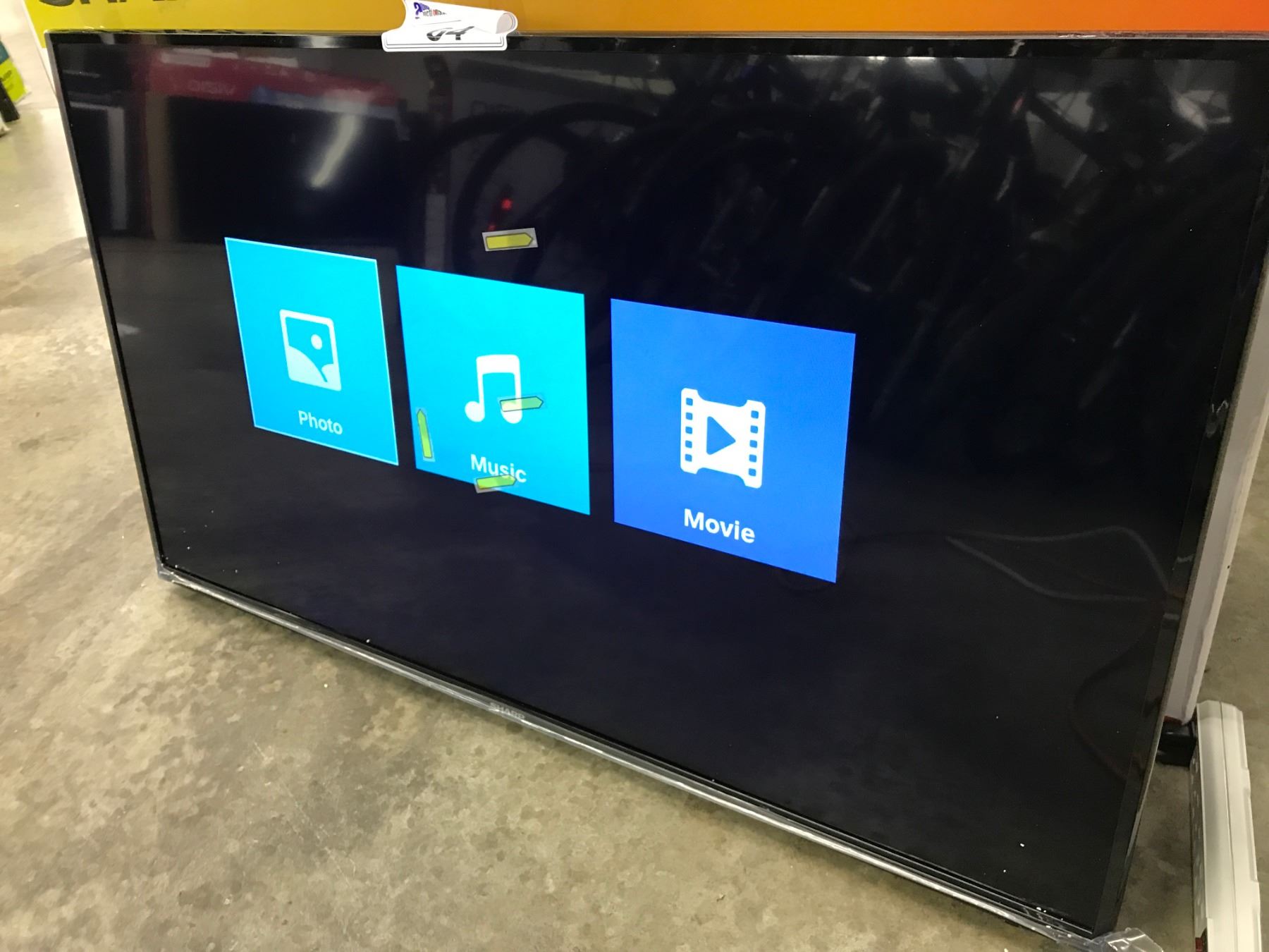 SHARP LC-40P3000,1080P, LED TV - SCRATCH ON SCREEN - Able Auctions