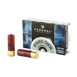 FED PWRSHK 12GA 2.75 SABOT SLG - 25 Rds