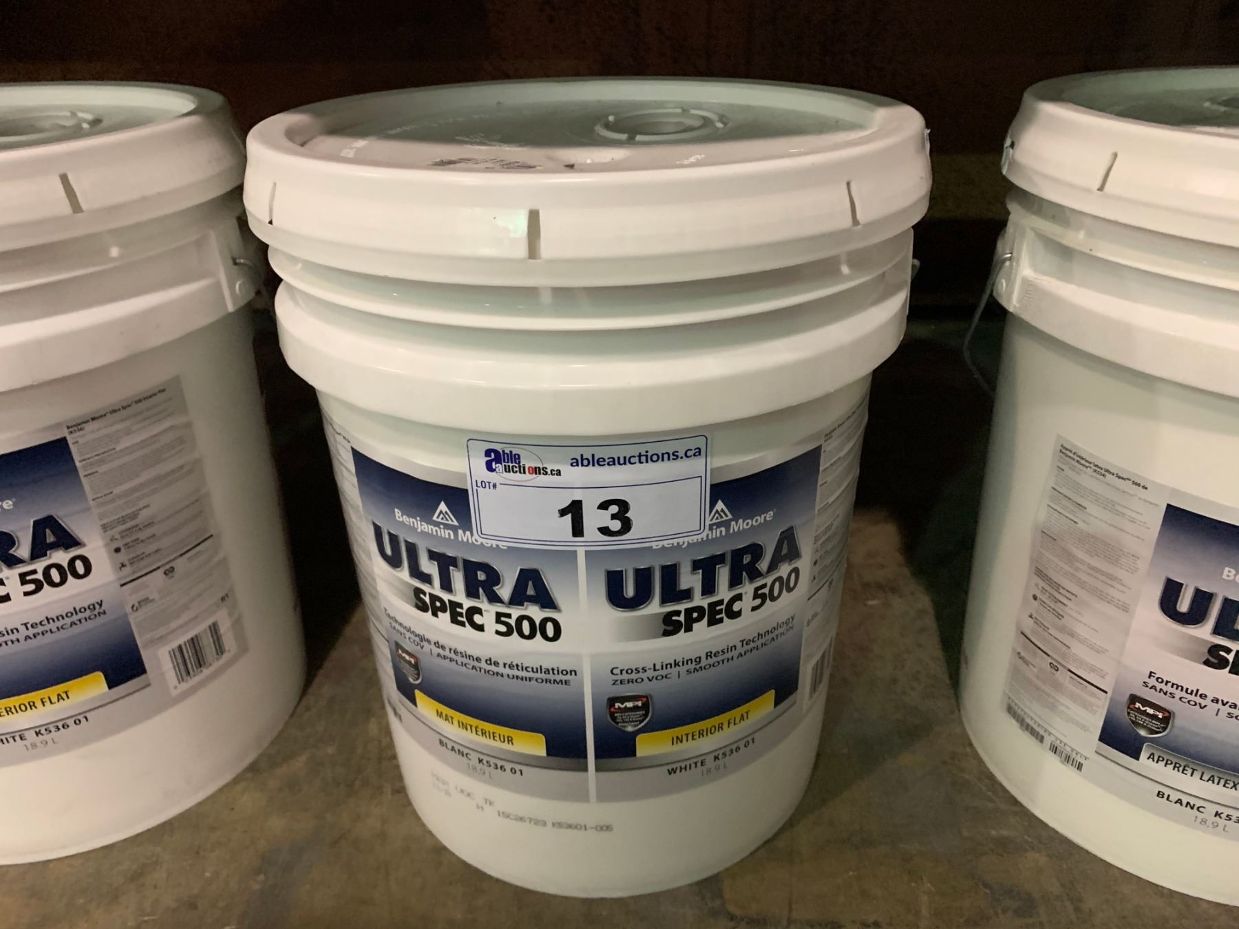 BENJAMIN MOORE ULTRA SPEC 500 INTERIOR FLAT WHITE K536 01 BENJAMIN MOORE ULTRA SPEC 500 INTERIOR FLAT WHITE K536 01