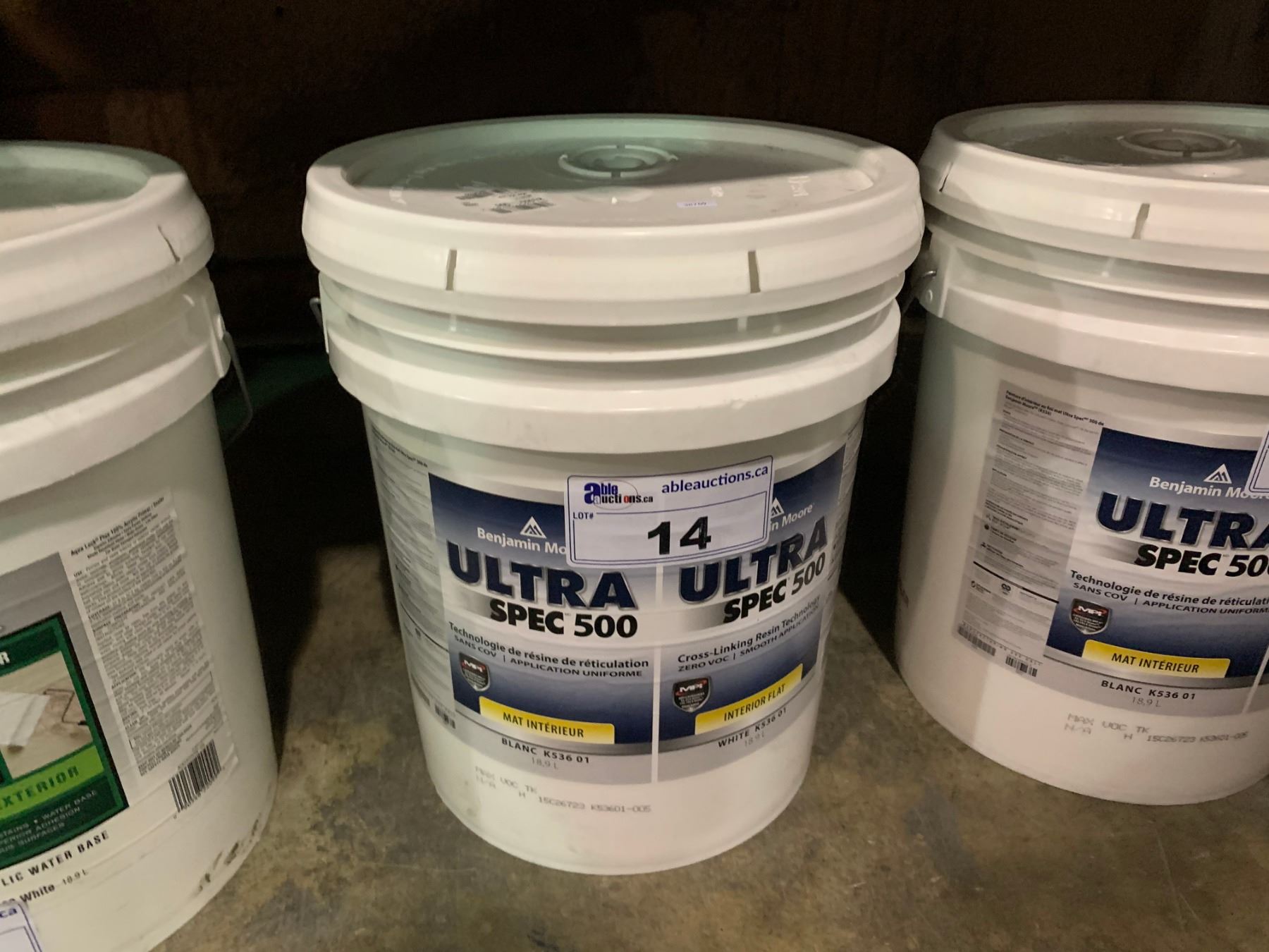 BENJAMIN MOORE ULTRA SPEC 500 INTERIOR FLAT WHITE K536 01 BENJAMIN MOORE ULTRA SPEC 500 INTERIOR FLAT WHITE K536 01