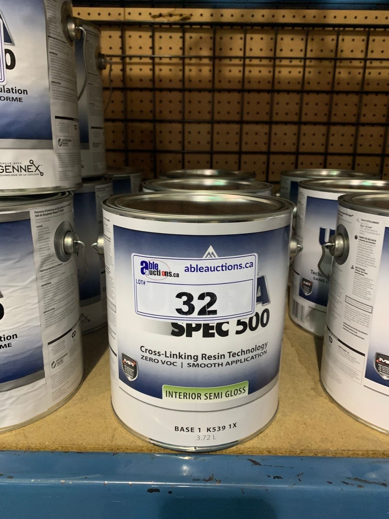 3 CANS BENJAMIN MOORE ULTRA SPEC 500 INTERIOR SEMI GLOSS 3 CANS BENJAMIN MOORE ULTRA SPEC 500 INTERIOR SEMI GLOSS