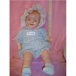 Doll Cloth Stuffed w Compo.head.
