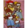 Smokey The Bear Stuffed & 1 Figurine