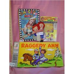 Raggedy Ann Andy Dolls Paper Dolls