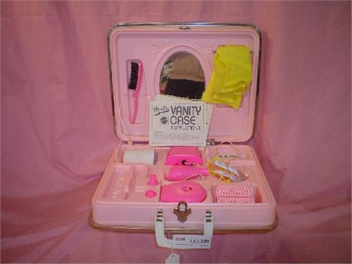 barbie vanity case