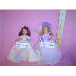 2 Bisque Nancy Ann Storybook Dolls 