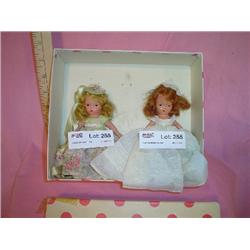 2 Bisque Nancy Ann Storybook Dolls 