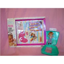 Heidi Hair Color Set Pocket Pal Remco. 