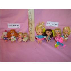 8 Dolls Liddle Kiddles Kiddle Trike Mat