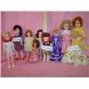 Image 1 : 10 Small Fancy hard Plastic Dolls. 