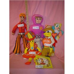 Cloth Dolls Charlie Chocks Archie Chicu