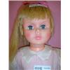 Image 1 : Large Tall Standing Doll. Pink striped 