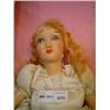 Image 2 : 2 Dolls Bride Composition Cloth Stuffed