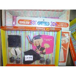 Assorted Boxes of New Doll Clothes: 1)"