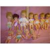 Image 1 : Tray of 11 Dolls. Vinyl/Plastic. Mostly