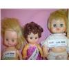 Image 3 : Tray of 11 Dolls. Vinyl/Plastic. Mostly