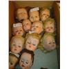 Image 4 : Box of 19 Doll Heads. Most are missing 