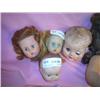 Image 3 : Tray of 16 Doll Heads (One has trunk w/