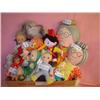 Image 1 : Tray of 12 Dolls: Mostly Cloth Stuffed.